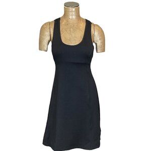 Soybu Tank Dress Athleisure Activewear Tennis Pickleball Black Sz S #266A